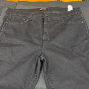 Kirkland Signature Women’s black size 20 Relaxed Jeans new  high rise skinny